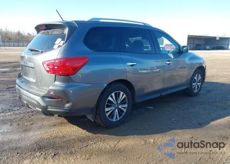 2017 Nissan Pathfinder S from USA, damaged, VIN 5N1DR2MN3HC637866